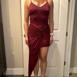 Krisa medium maroon dress in medium